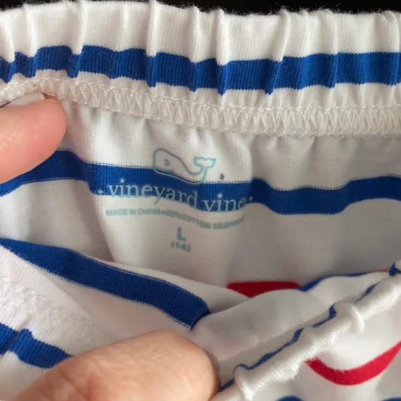 Vineyard Vines Cotton Striped Pull-on Skirt Size L - Picture 4 of 4